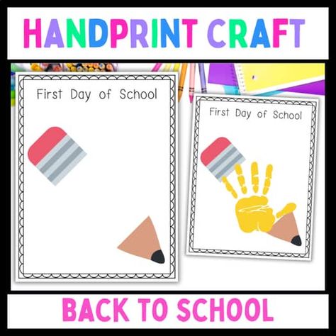 Checkout | TPT First Day Of School Activities Toddlers, First Week Of School Crafts Preschool, Back To School Crafts For Preschoolers Free Printables, Welcome To School Activities, Back To School Toddler Crafts, Preschool Back To School Crafts, Kindergarten Back To School Bulletin, Back To School Crafts For Preschoolers, Back To School Activities For Preschool