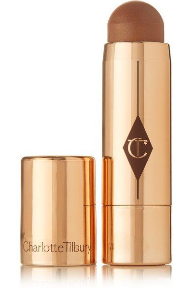 Pin for Later: The New Way to Wear Bronzer Will Give You a Truly Natural Summer Glow Stick: Charlotte Tilbury Beach Stick in Ibiza Charlotte Tilbury Beach Stick, Blusher Stick, Y2k Makeup, Best Bronzer, Charlotte Tilbury Makeup, Bronze Makeup, Elf Makeup, Makeup Aesthetic, Trendy Makeup