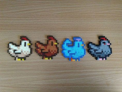 Hamma Beads Ideas, Pixel Beads, Melty Bead Patterns, Pearl Beads Pattern, Easy Perler Beads Ideas, 3d Perler Bead, 8bit Art, Hama Beads Design, Perler Bead Templates