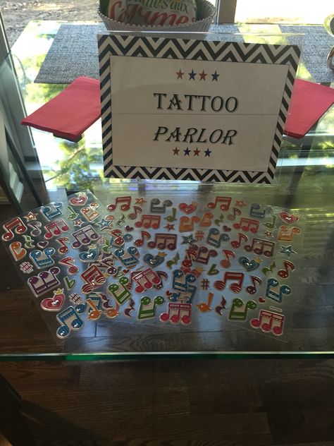 Tattoo parlour (stickers) Tattoo Parlors, 1st Birthday Parties, Cool Tattoos, Kids Party, 1st Birthday, Birthday Parties, Tattoo Designs, Birthday Party, Tattoos