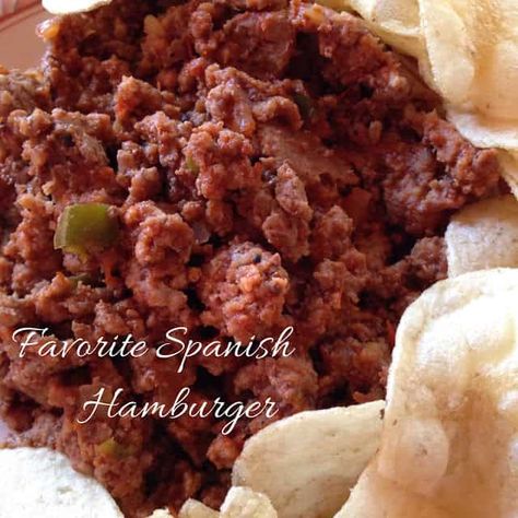 Spanish Hamburger Recipe, Hamburger Recipe, Red Meat Recipes, Sloppy Joes Recipe, Paleo Beef, Turnips, Sloppy Joes, Red Meat, Stuffed Green Peppers