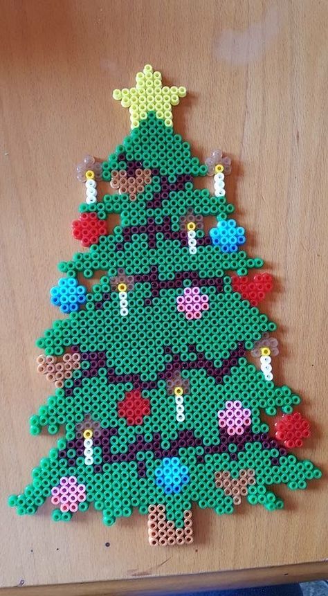 Fuse Beads Ideas, Hama Art, Christmas Perler Beads, Hamma Beads Ideas, Beads Pattern, Art Perle, Hama Beads Design, Diy Perler Bead Crafts, Perler Crafts