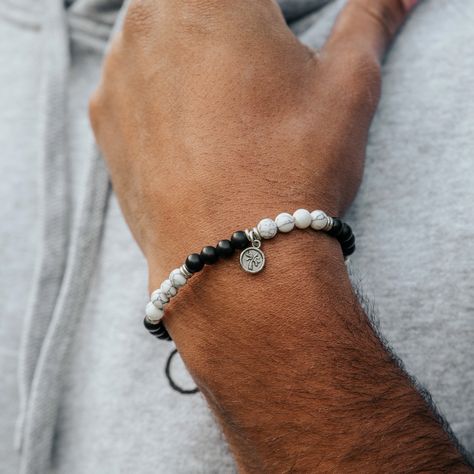 Janakpur Stone Bead Bracelet-Handmade Bracelet-Pineapple Island Mens Bead Bracelet, Bracelets Man, Boy Jewelry, Surf Bracelet, Bracelet Man, Boys Bracelets, Man Bracelet, Surfer Boy, Stack Bracelet