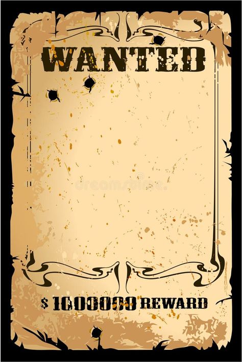 Old Western Wanted Poster Stock Illustrations – 2,215 Old Western Wanted Poster Stock Illustrations, Vectors & Clipart - Dreamstime Wild West Poster, Old Western, Ad Poster, Wanted Poster, Journal Themes, Poster Retro, Vector Clipart, Poster Template, Retro Poster