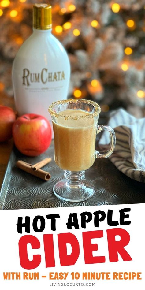 Rumchata Apple Cider, Hot Apple Cider Alcohol Drinks Crockpot, Crockpot Apple Cider With Alcohol, Crock Pot Cider Spiked, Apple Cider Christmas Drink, Hot Rumchata Drinks, Slow Cooker Spiked Apple Cider, Apple Cider Cocktail Warm, Warm Cider Alcohol Drinks