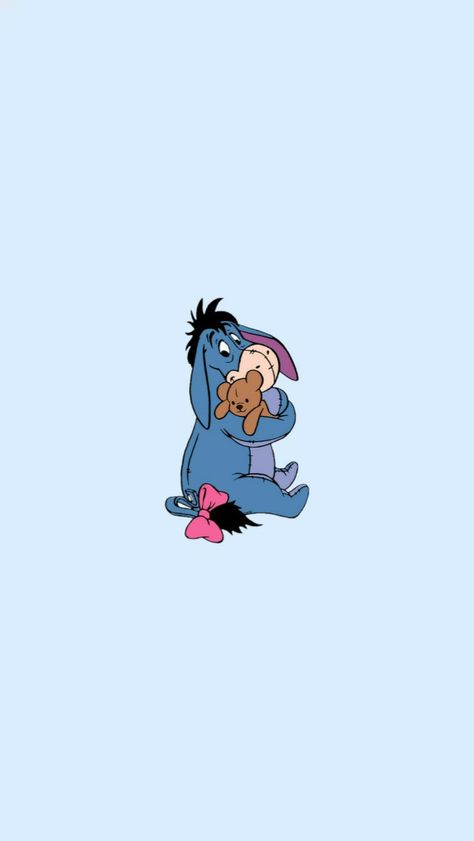 Blue Eeyore Wallpaper Eeyore Iphone Wallpaper, Eeorye Wallpapers, Eeyore Wallpaper Backgrounds, Blue Winnie The Pooh Wallpaper, Cute Eeyore Wallpaper Aesthetic, Winnie The Pooh Characters Wallpaper, Eeyore Phone Wallpaper, Eeyore Lockscreen, Tigger And Eeyore Wallpaper