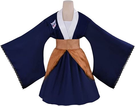 Inosuke Kimono, Kimono Outfits, Inosuke Hashibira, Maid Dress, Halloween Carnival, Cosplay Costume, Demon Slayer, Halloween, Anime