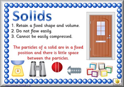 Matter Science Experiments, Properties Of Solids, Solids Liquids And Gases, Solid Liquid Gas, School Kids Crafts, 1st Grade Science, Science Tools, Properties Of Matter, Matter Science