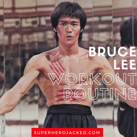 Bruce Lee Diet, Bruce Lee Workout, Bruce Lee Training, Superhero Jacked, Celebrity Workout Routine, Straight Leg Deadlift, Martial Arts Master, Hero Workouts, Male Athletes