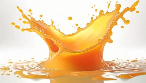 Photo juice splash on a white background | Premium Photo #Freepik #photo Juice Splash, Splash Photography, Mango Juice, Food Graphic Design, Poster Background Design, Premium Photo, Background Design, High Quality Images, Graphic Resources