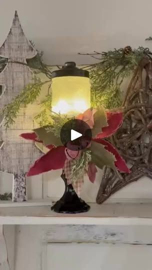 Christmas Diy Videos, Christmas Ideas Presents, Dollar Tree Christmas Ideas, Christmas Lanterns Diy, Tree Christmas Ideas, Diy Christmas Lantern, Christmas Decor Simple, Christmas Decorations Food, Diy Dollar Tree Christmas