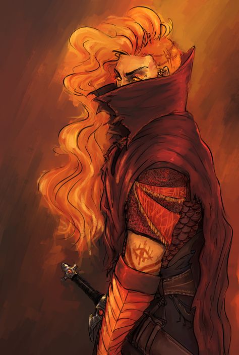 Fire Genasi, Fire Magic, Pathfinder Character, Dnd Races, Rpg Map, Dungeons And Dragons Characters, Dnd Art, Arte Fantasy, Fantasy Rpg