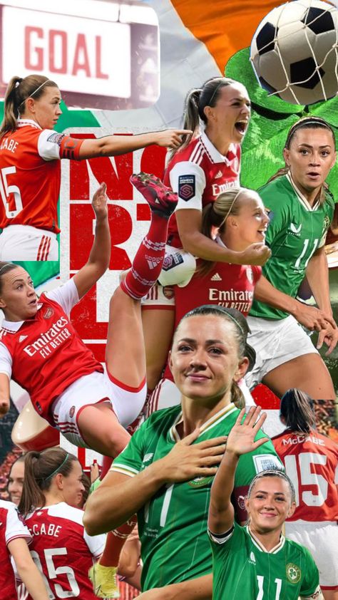 #woso #football #katiemccabe #ireland #arsenal #gunners Fb Wallpaper, Katie Mccabe, Arsenal Women, Arsenal Ladies, Female Soccer Players, Women’s Soccer, Funny Animal Photos, Football Pictures, Womens Football