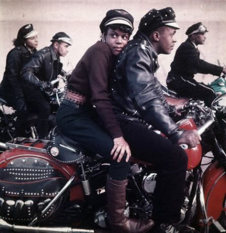 TOCA NYC theme house music party inspirational photos. Come dance w/ us every 4th Friday of the month at Cielo in NYC. Like us on FB: https://www.facebook.com/TOCANYC  1959, Harlem Motorcycle gang Motorcycle Boy, Norman Parkinson, Motorcycle Gang, Station Service, Motorcycle Culture, Cb 750, Biker Gang, Motorcycle Club, Black Motorcycle