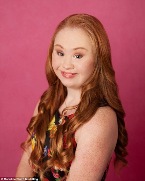 Maddy has also had international offers for shoots in Los Angeles and New York, where she ... Down Sydrome, Madeline Stuart, Dance Program, Dance Group, Fashion Week 2015, Activewear Brands, Beauty School, Modeling Career, Famous Celebrities