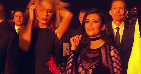 Kim Kardashian takes ANOTHER swipe at Taylor Swift as she sings along to Kanye's 'diss track' Taylor Swift Kanye West, Kanye West And Kim, Tori Kelly, O2 Arena, Lionel Richie, Brit Awards, Entertainment Tonight, Ellie Goulding, Kardashian Style