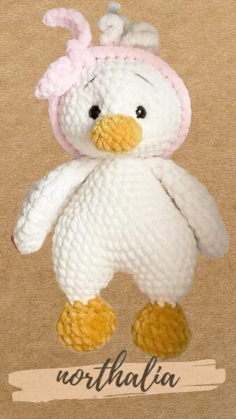 Amigurumi Duck Free Pattern Crochet Amigurumi Body Free Patterns, Crochet Newborn Stuffed Animals, Crochet Duck Stuffed Animal, Crochet Duck Lovey Free Pattern, Crochet Duck Snuggler Free Pattern, Crochet Ducks Free Pattern, Duck Lovey Crochet Pattern Free, Crochet Mallard Duck Pattern Free, Free Owl Crochet Patterns