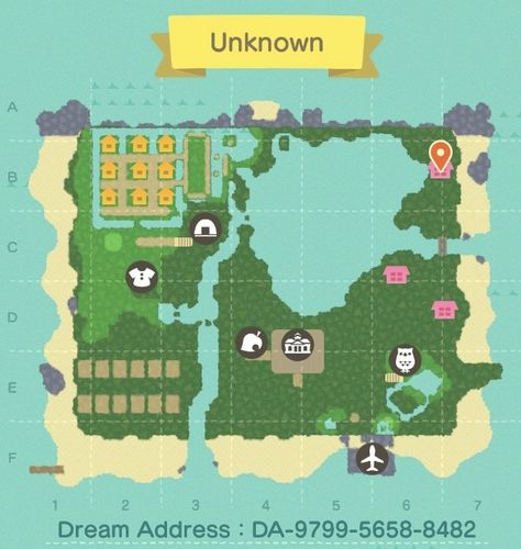 Quite proud of my acnh island atm so i thought id share my dream address Anch Dream Address, Acnh City Dream Address, Acnh Island Dream Address, Acnh Citycore Dream Address, Dream Address Acnh, Animal Crossing Dream Address, Acnh Dream Address, Acnh Maps, Kawaii Island