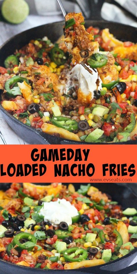 Homemade Crispy Fries, Nacho Night, Nacho Fries, Frozen Steak, Nachos Recipe Easy, Crispy Fries, French Fries Recipe, Crispy French Fries, Popular Dishes