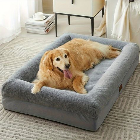 Faster shipping. Better service Dog Beds For Medium Sized Dogs, Dog Cough, Dog Bed Ideas, Dog Beds For Large Dogs, Big Dog Beds, Dog Coughing, Extra Large Dog Bed, Large Dog Bed, Waterproof Dog Bed