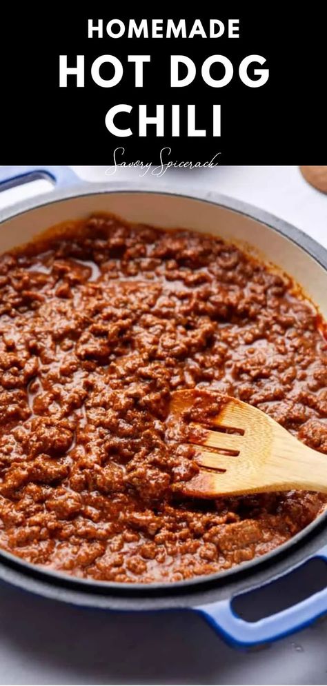 Homemade Chili Recipe For Hotdogs, Chili For Hot Dogs Recipes Easy, Low Sodium Hot Dog Chili, Turkey Chili For Hot Dogs, Homemade Chili For Hotdogs Easy, Sweet Chili For Hotdogs, Chili For Chili Dogs Homemade, Chill Dog Recipe, Chilli For Hotdogs