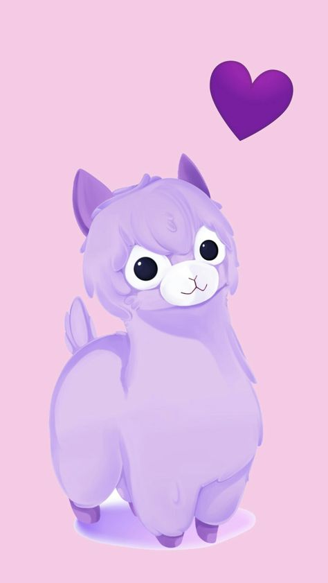 Music Tats, Llama Pictures, Girl Boss Wallpaper, Horse Family, Cute Alpaca, Awesome Wallpapers, Cute Kawaii Animals, Kawaii Animals, Cute Disney Wallpaper