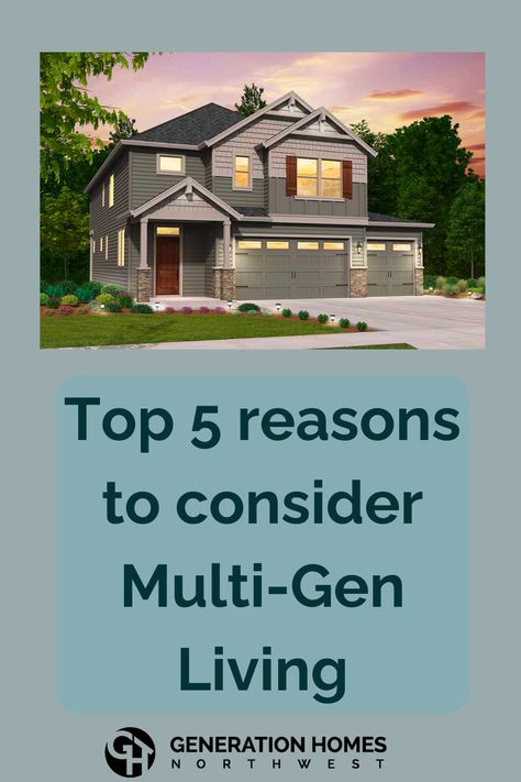 Have you noticed more families choosing to live together in multi-gen homes lately? We’re talking grandparents, parents, and kids, all sharing the same living space. With this shift in family dynamics, it’s essential to understand the ins and outs of multigenerational housing. Next Gen Homes, Multigenerational House, Multigenerational Living, Live Together, Multi Family Homes, Family Dynamics, Ins And Outs, Extended Family, Home Plans