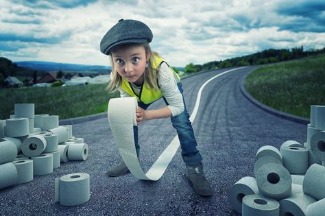 https://flic.kr/p/FFdbj7 | Toilet paper harvest | If you like my photos, follow me on facebook: [click] Fun Photoshoot, Montage Photo, World Images, Composition Photography, Three Daughters, Photoshop Photography, Creative Photos, Instagram Art, Create Photo