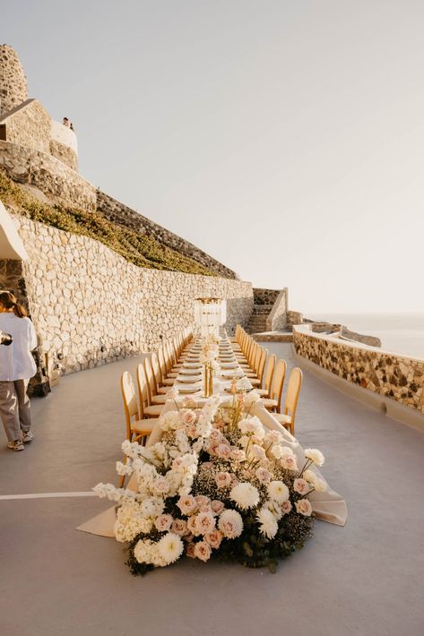 A Quick Guide to Planning a Wedding in Greece: 6 Tips for Having an International Wedding - danirawsonphoto.com Crete Greece Wedding, Greek Wedding Inspiration, Greece Style Wedding, Greek Wedding Flowers, Greece Wedding Aesthetic, Greece Wedding Decor, Greece Weddings, Small Simple Wedding, Greek Weddings