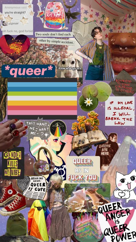 queer moodboard aesthetic collage art Moodboard Aesthetic, Aesthetic Collage, Collage Art, Anger, Mood Boards, Art Inspo, Mood Board, Breaking News, Collage