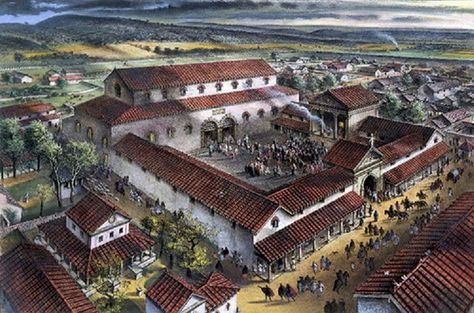 Primary History, Roman Fort, Roman Britain, Roman City, Empire Romain, Roman Architecture, Roman History, Ancient Architecture, British History