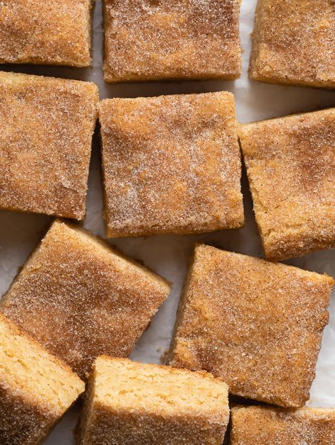 Snickerdoodle Bars - Browned Butter Blondie Snickerdoodle Bars Recipe, Snickerdoodle Blondies, Snickerdoodle Bars, Yummy Fall Recipes, Browned Butter, Classic Cookies, Snickerdoodles, Cinnamon Sugar, Brown Butter