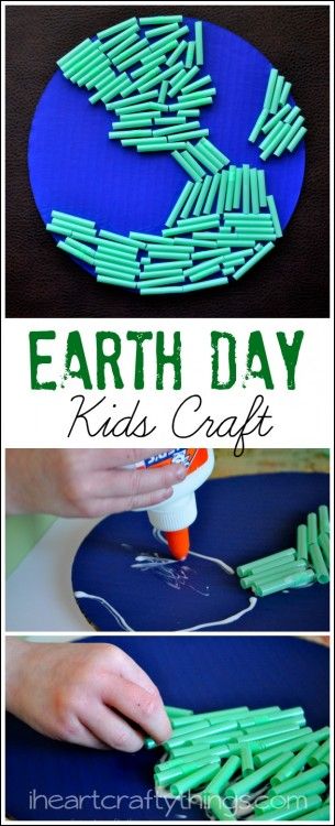 Recycled Crafts Kids Preschool, Recycled Crafts Kids Projects, Earth Day Craft, Daycare Spaces, Earth Activities, Earth Day Projects, Recycled Crafts Kids, Diy Preschool, Earth Day Crafts