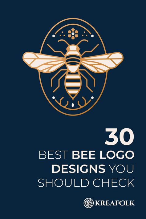 Kind words are like honey sweet to the soul! Check out some of the best bee logo design ideas we have curated to inspire your projects! Honeycomb Logo Design Ideas, Honey Bee Logo Ideas, Bees Logo Design, Honey Bee Logo Design, Honey Brand Logo, Bee Hive Logo, Bee Logo Design Creative, Honey Branding Design, Honey Logo Ideas