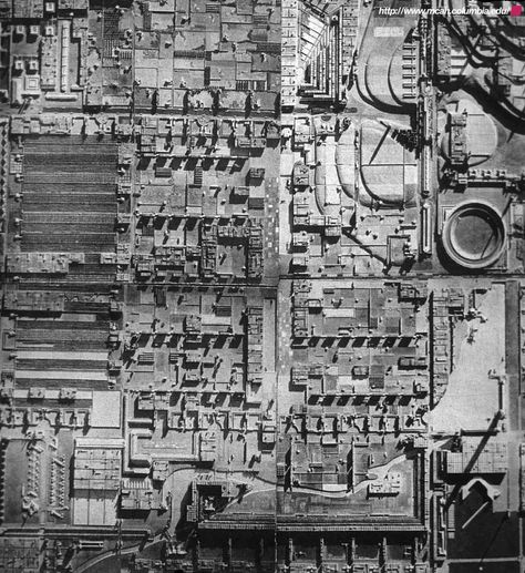 Frank Lloyd Wright - Broadacre City Model, 1934-35 Broadacre City, Architecture Aesthetic, City Model, Control Panels, Frank Lloyd, Frank Lloyd Wright, Lloyd Wright, Urban Planning, City Photo