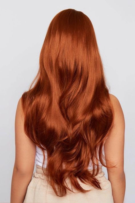 28 Inch Wig, Burnt Orange Hair Color, Red Ginger Hair, Ginger Red Hair, Burnt Orange Hair, Orange Hair Color, Ginger Wig, Red Orange Hair, Cheveux Oranges