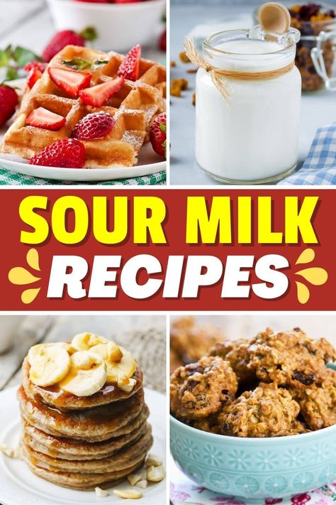 Desserts Using Sour Milk, What To Do With Expired Milk, Expired Milk Recipes, What To Make With Sour Milk, What To Do With Spoiled Milk, Recipes Using Sour Milk Baking, Recipes For Sour Milk, What To Do With Sour Milk, Expired Milk Uses