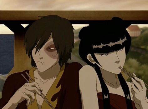 Zuko And Mai, Mai And Zuko, Zuko Avatar, Suki Avatar, The Last Airbender Characters, Avatar Ang, Avatar Legend Of Aang, Avatar: The Last Airbender, Prince Zuko