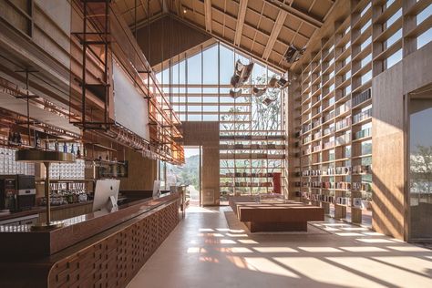 Gallery of Hefei 1953 Juxing Grain Post Shanghai Sanlian Bookstore / SU Architects - 8 Bookstore Architecture, Bookstore Design, Architecture Set, Wood Model, Cultural Architecture, Urban Fabric, Architecture Design Concept, Adaptive Reuse, Building Structure