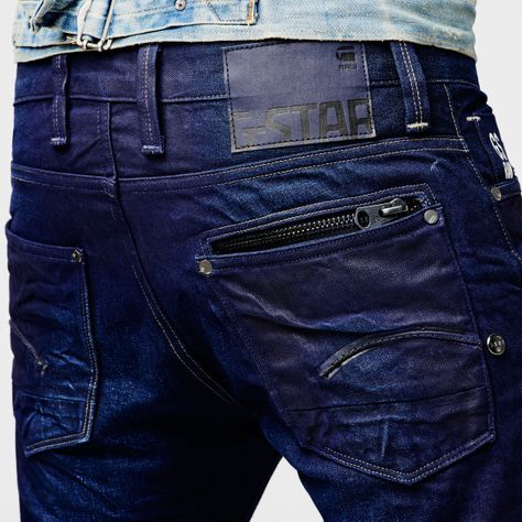 Attacc low straight - Men - Jeans  - G-Star Expensive Jeans, Mens Designer Jeans, G Star Raw Jeans, Jeans With Heels, Denim Pocket, Mens Pants Fashion, Denim Jeans Men, Star Jeans, Raw Denim