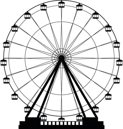 Coachella Ferris Wheel, Circus Background, Wheel Tattoo, Bad Things Lyrics, Book Images, Paper Models, Free Vector Art, Narnia, Amusement Park