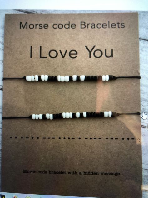 Morris Code, Black Beats, Bracelets Easy, Bracelets Black, Happiness Challenge, Morse Code Bracelet, Diy Bracelets Easy, Doll Jewelry, White Beads