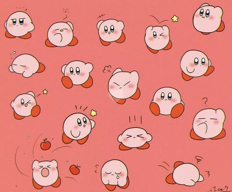 Kirby Sewing Pattern, Kirby Embroidery, Valintines Day, Paint Pottery, Knife Drawing, Photography Tips Iphone, Kirby Character, Kirby Art, Cartoon Sketches