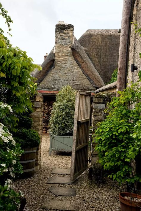 Emma Burns, English Cottage Gardens, Stable Block, Block House, Reclaimed Doors, Converted Barn, Stone Walkway, Real Homes, English Cottage Style