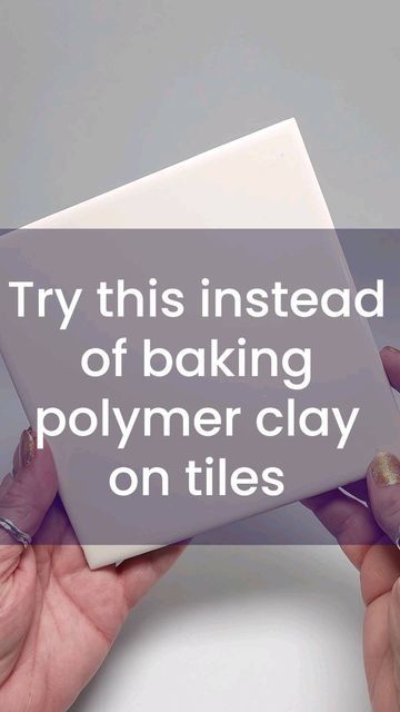 Oven Bake Polymer Clay Ideas, Baking Polymer Clay How Long To, Polymer Clay Magnets Tutorial, Polymer Clay Baking Instructions, How To Bake Polymer Clay In Oven, How To Bake Polymer Clay, Air Dry Clay Tiles, Oven Baked Clay Projects, Oven Bake Clay Ideas