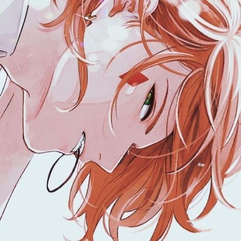 Orange Hair Guy Art, Strawberry Blonde Hair Male, Ginger Male Character Art, Strawberry Blonde Anime, Orange Hair Anime Guy, Blonde Oc Male, Blonde Anime Boy, Redhead Characters, Cheveux Oranges