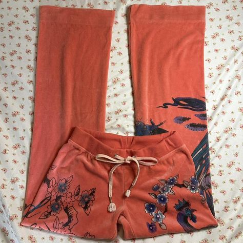 incredible vintage y2k era early 2000s ed hardy... - Depop Ed Hardy Sweatpants, Ed Hardy Clothes, Ed Hardy Dress, 2000s Ed Hardy, Vintage Ed Hardy, Y2k Era, Christina Aguilera, Ed Hardy, Early 2000s