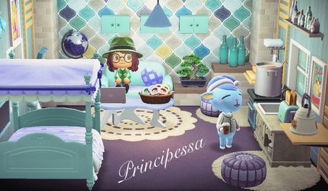 Sherb looked very happy in his new home ❤️ He is one of the cutest villagers ever 😍 #sherb #villagers #animalcrossing Animal Crossing House Interior, Sherb Animal Crossing, Ac Villager, Animal Crossing House, Animal Crossing Guide, Homes Interior, Acnh Inspo, Happy House, The Goat