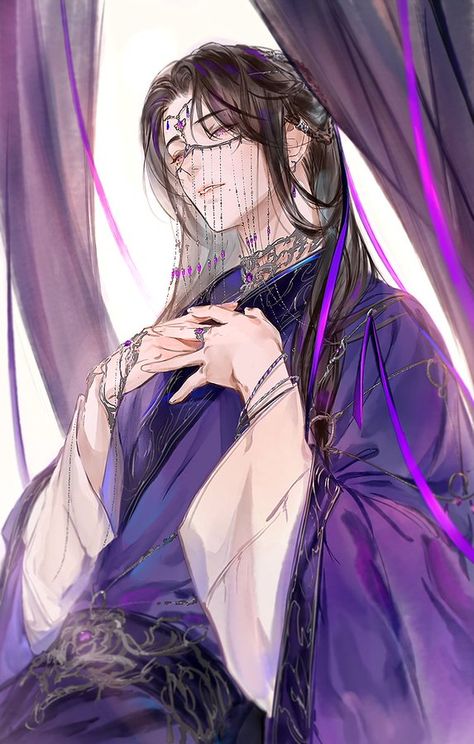 (1) ☆ ruthie ☆ on Twitter: "soothsayer https://t.co/0gqcgMz4Qy" / Twitter Anime Long Hair, Persona Anime, China Art, Character Design Male, Ethereal Art, Heaven's Official Blessing, Anime Drawings Boy, Male Art