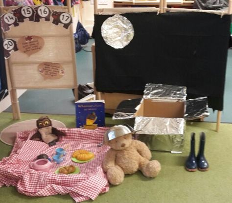 Whatever Next Activities, Space Ks1, Bears Eyfs, Space Eyfs, Spring Eyfs, Eyfs Space, Sensory Stories, Transport Activities, Whatever Next